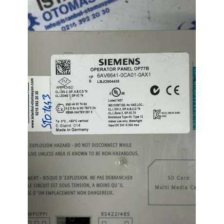 SIEMENS 6AV6641-0CA01-0AX1